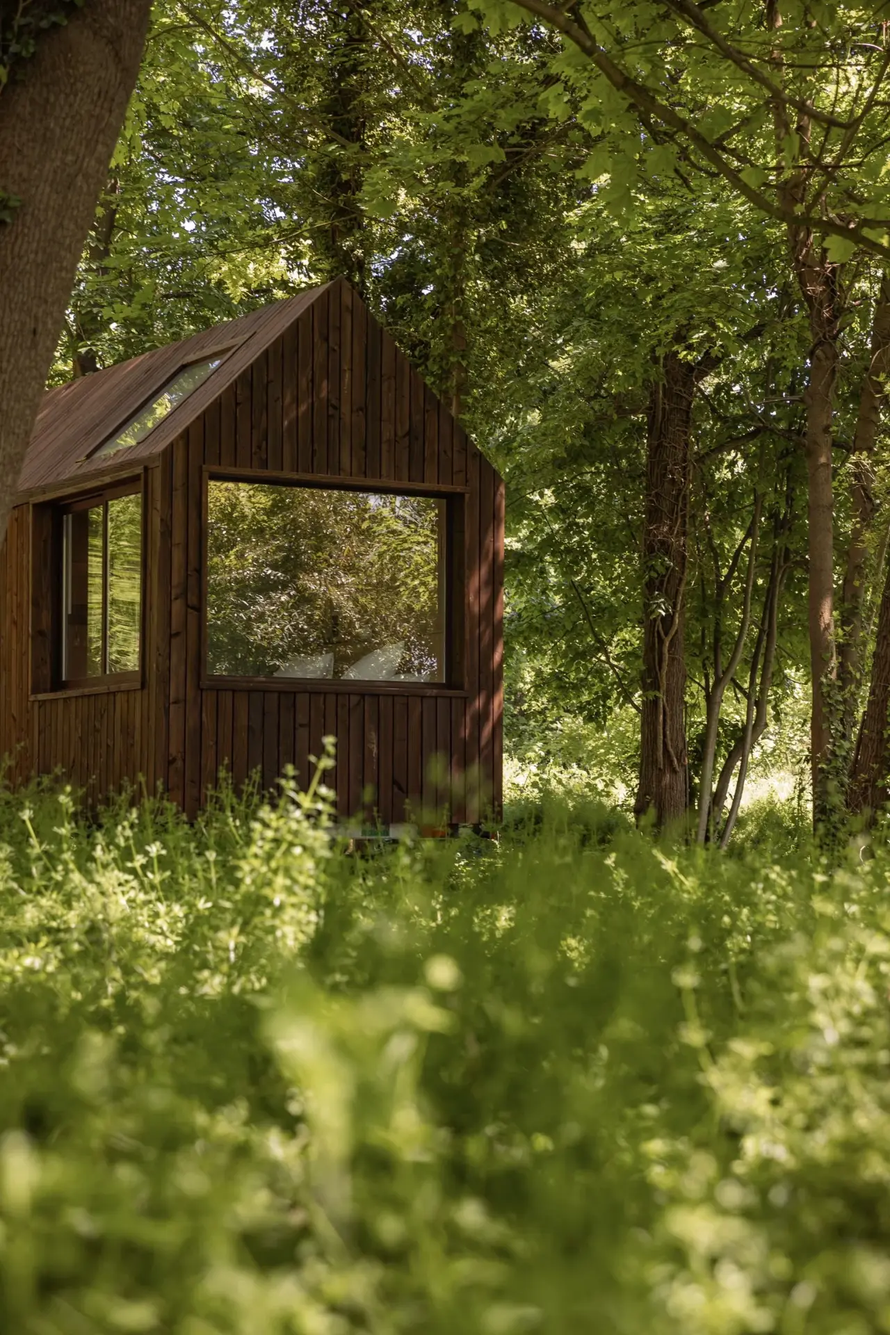 Tiny-house PAMPA Lodges dans la verdure